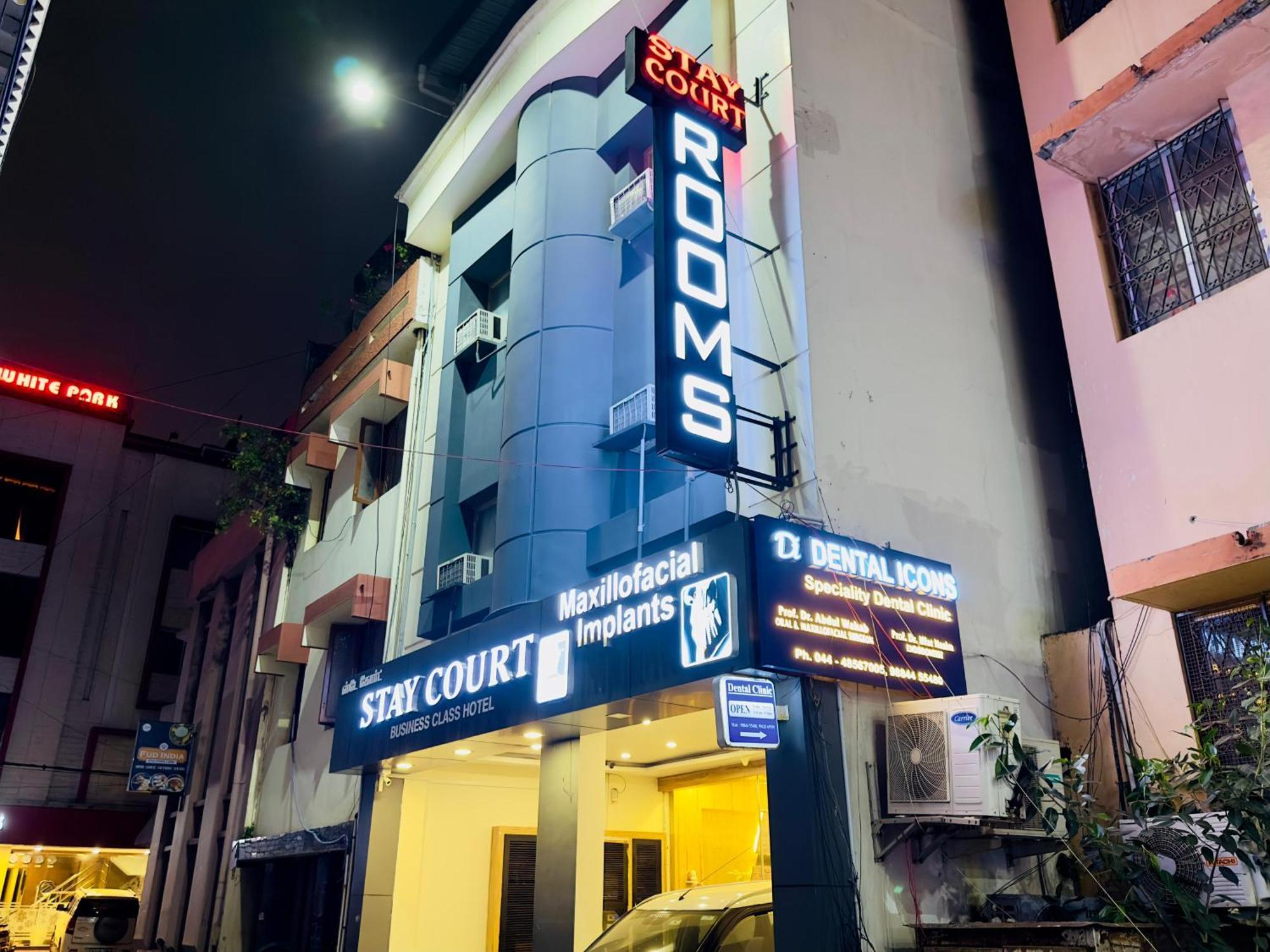 Stay Court - Business Class Hotel - Near Central Railway Station Chennai Dış mekan fotoğraf