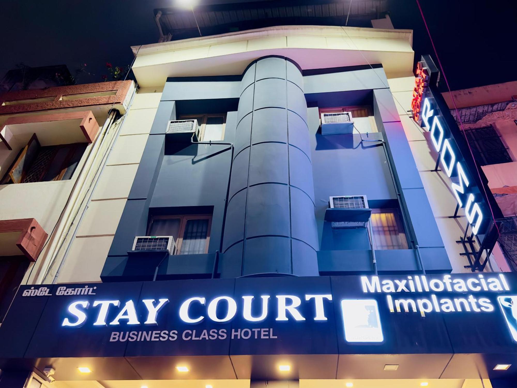 Stay Court - Business Class Hotel - Near Central Railway Station Chennai Dış mekan fotoğraf